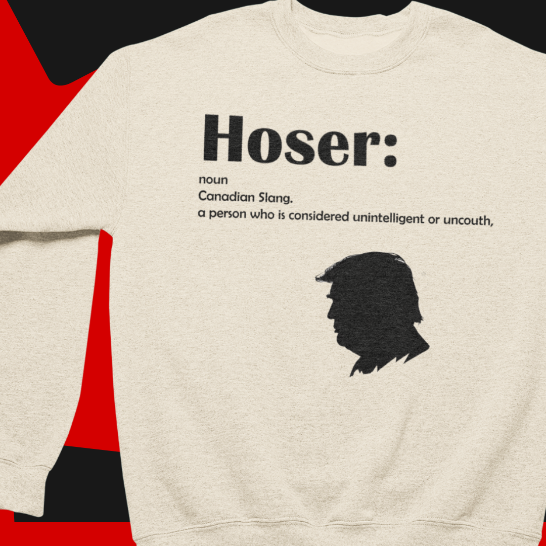 Sweat-shirt ras du cou « Housseur » – Vêtements d'argot canadien amusants