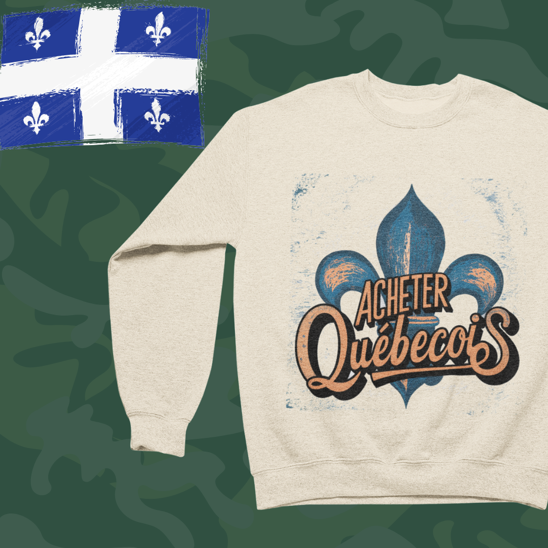 Col ras du cou « Acheter Québécois » – Fièrement Québécois
