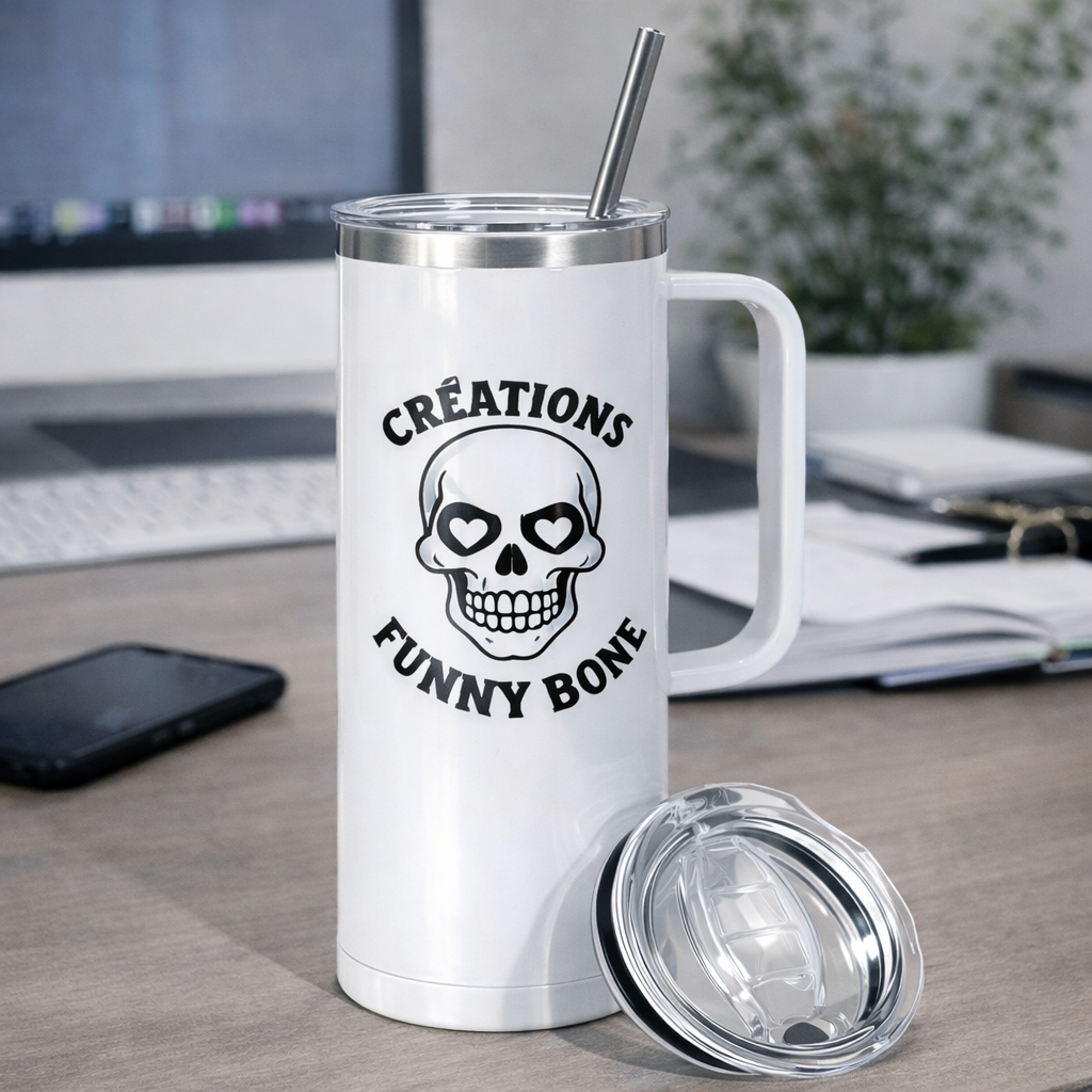 Custom 20 oz Tumbler with Handle