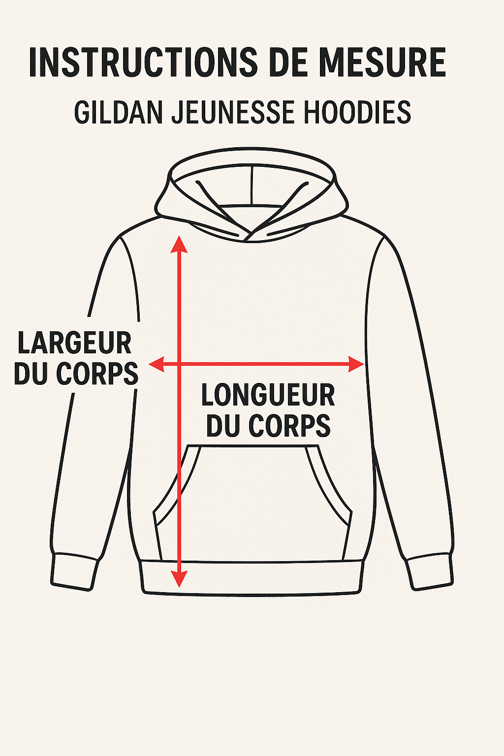Sweat à capuche École Bellefeuille
