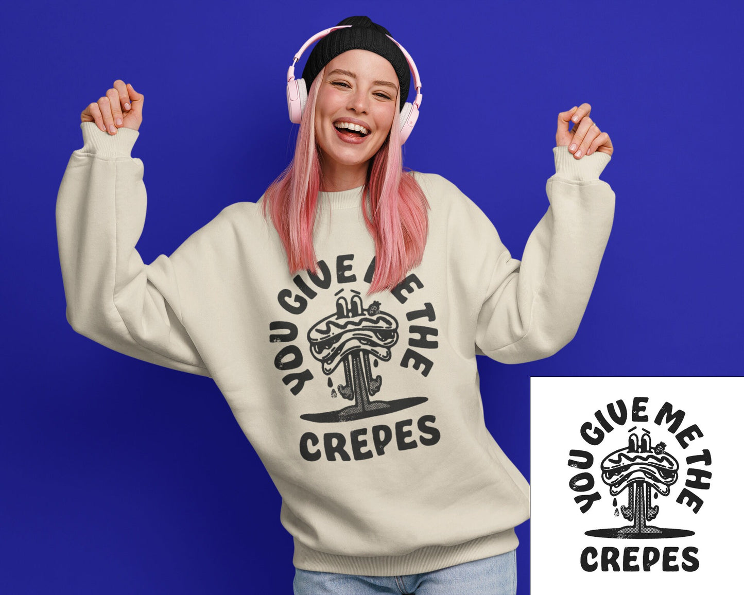 Tu me donnes les crêpes