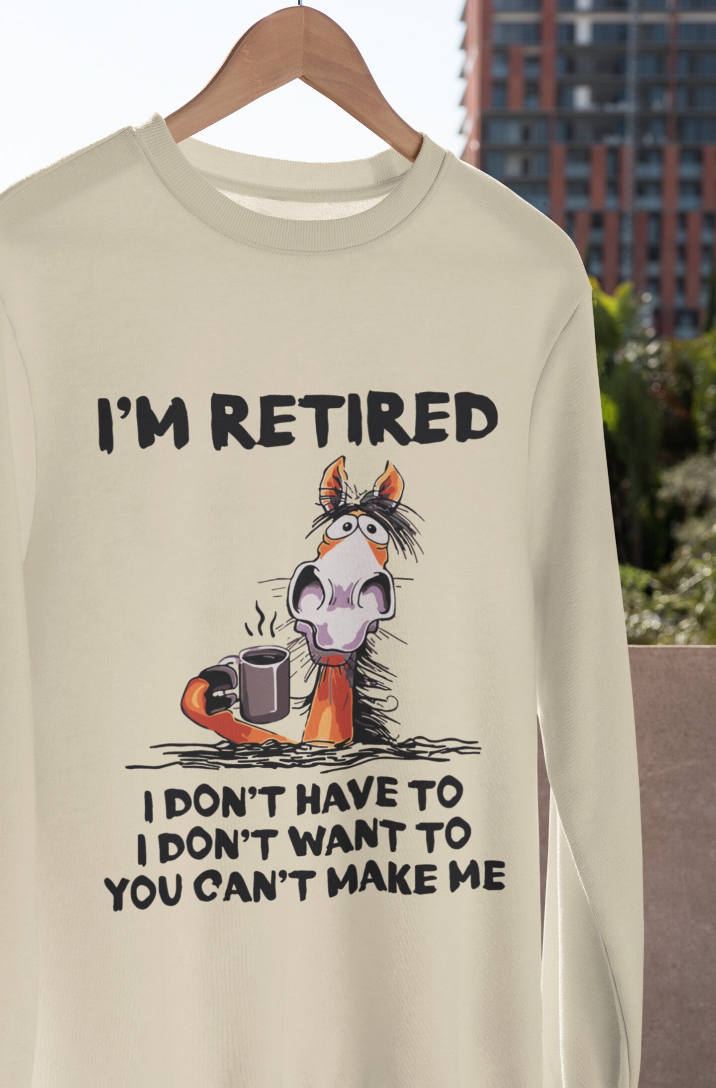 Je suis à la retraite