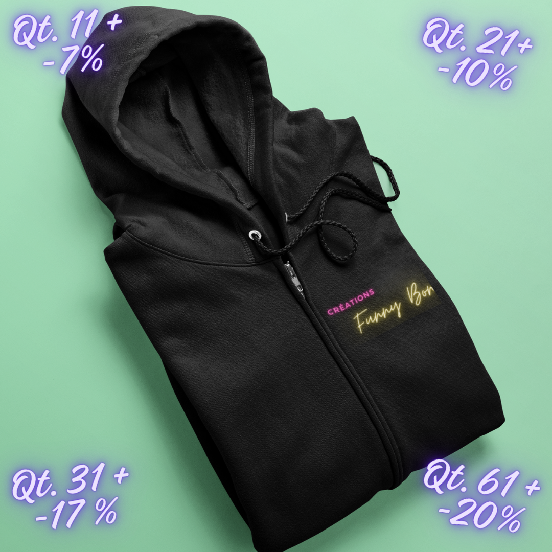 Custom Zip up Hoodie