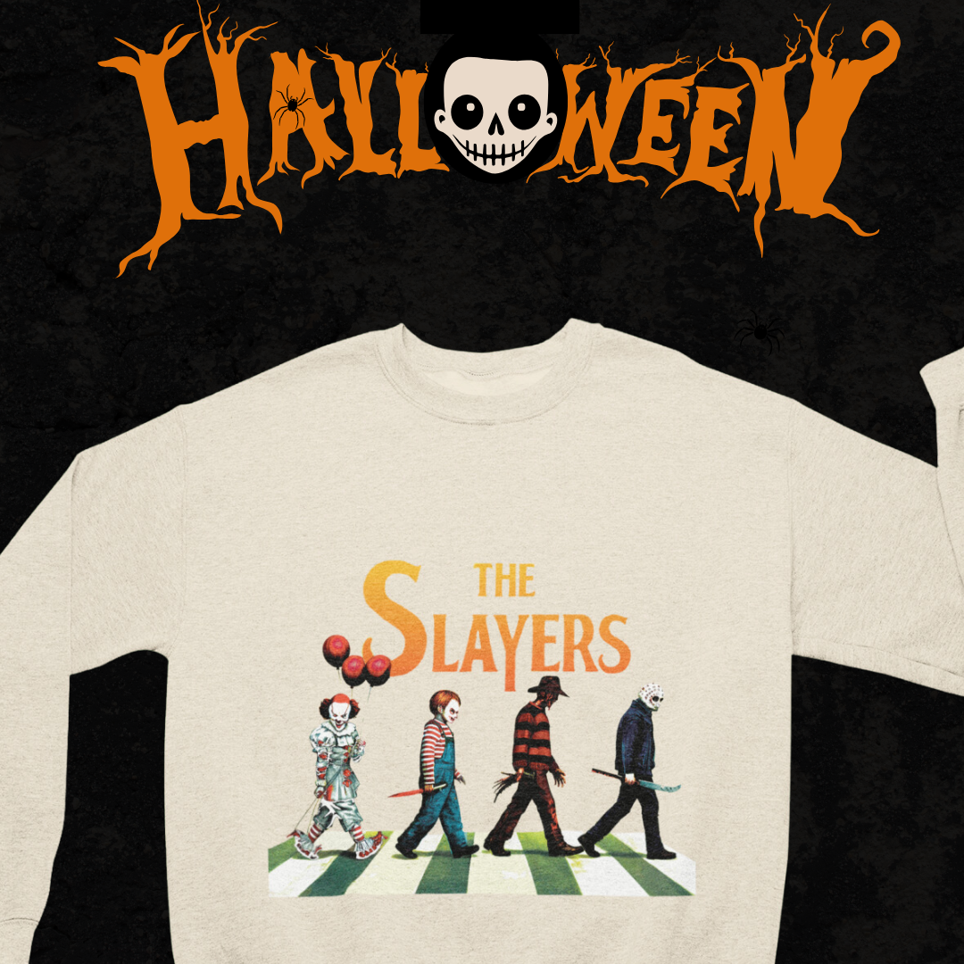 Sweat-shirt ras du cou en édition limitée pour adulte The Slayers Horror Movies