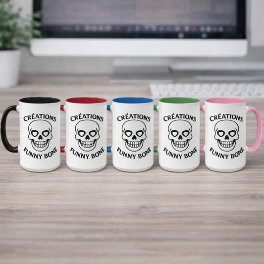 Mug à café personnalisé en céramique de 44 cl