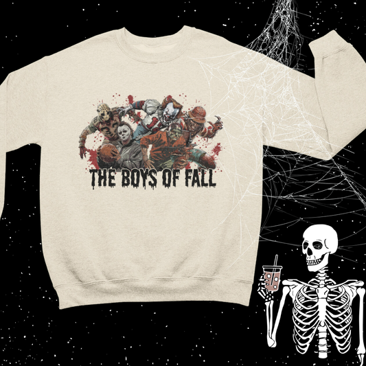 Th boys of fall crew neck