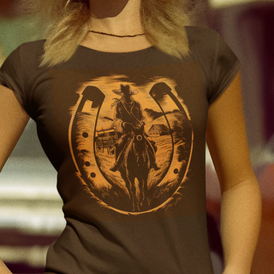 T-shirt Longue vie aux Cowgirls pour adultes