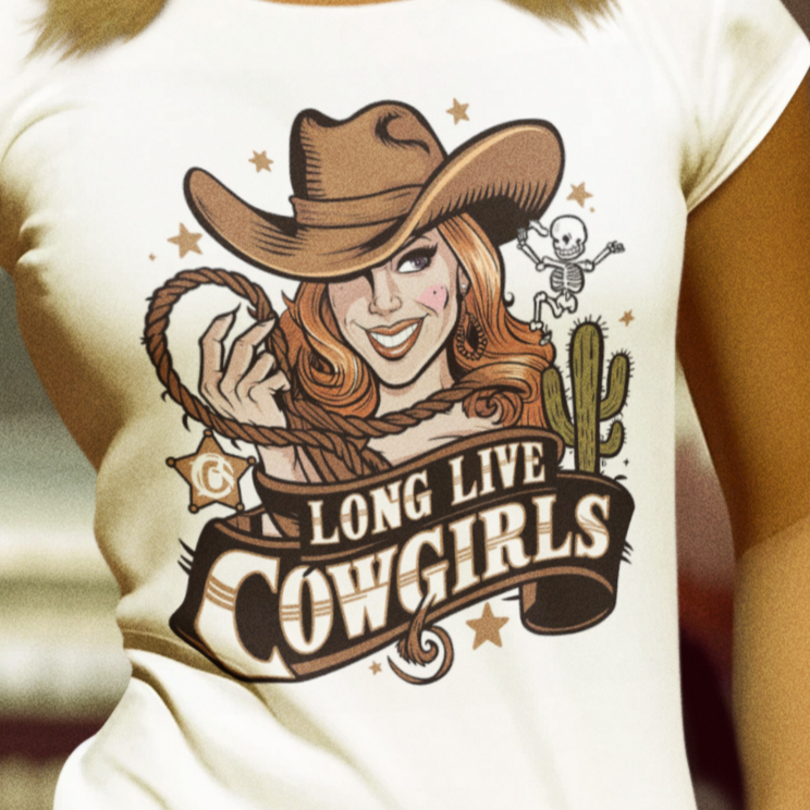 Vive les cowgirls Adulte