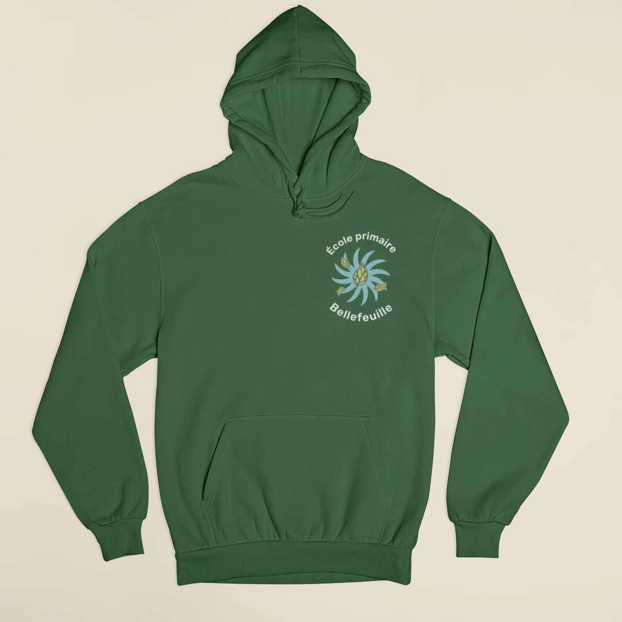Sweat à capuche École Bellefeuille