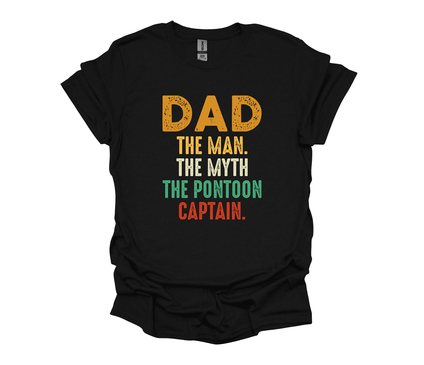 Dad the MAN   t-shirt / father t shirt / fathers day tshirt / fishing t shirt