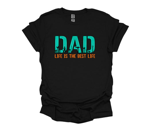 T-shirt Dad Life / t-shirt père / t-shirt fête des pères