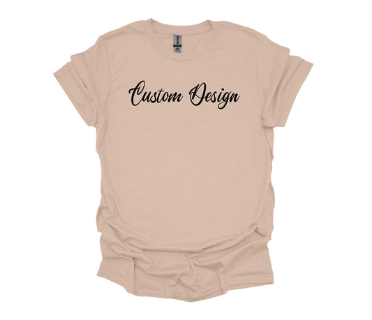 Custom design T shirt / Custom design crew neck Toddler