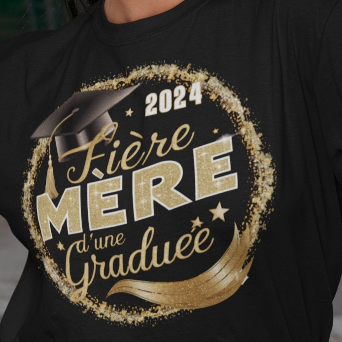 Fière Mère D'une graduée