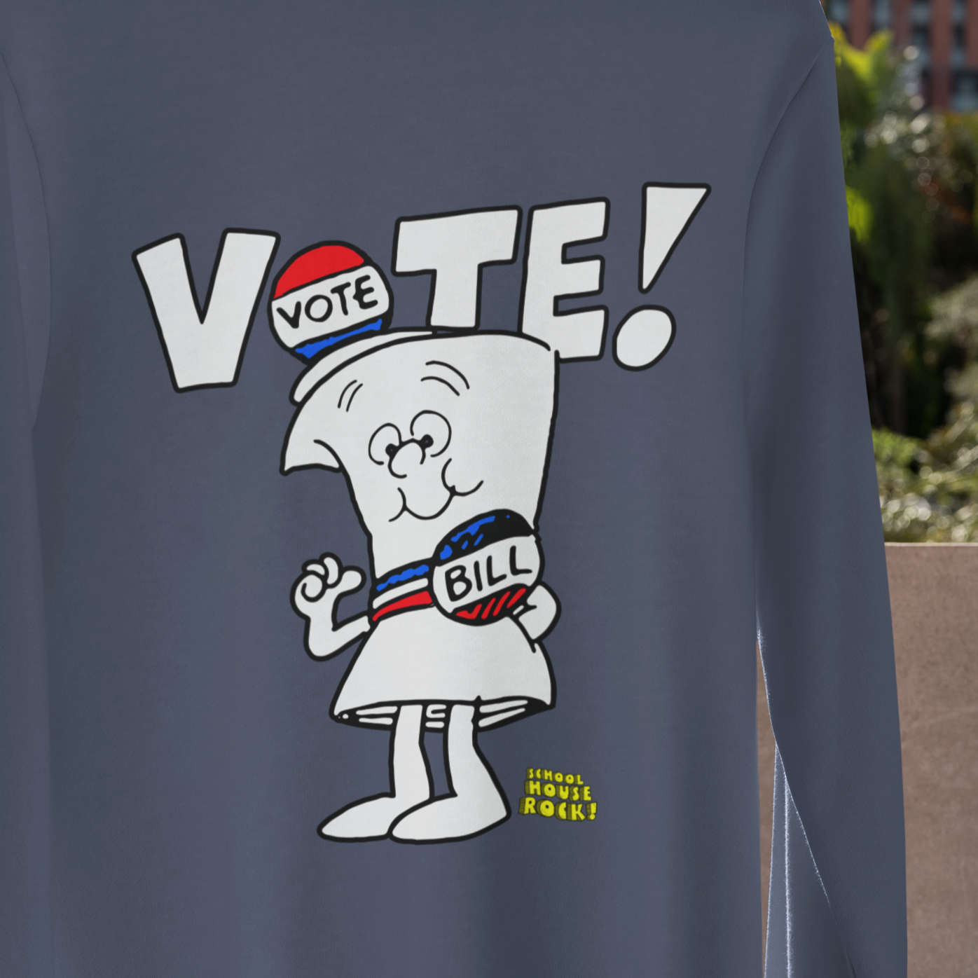 Rock the vote long sleeve