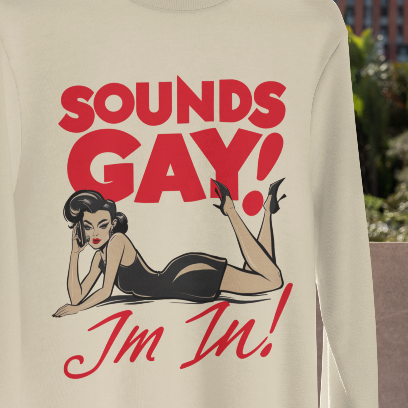 Ça a l'air gay, je suis en T-shirt pour adulte