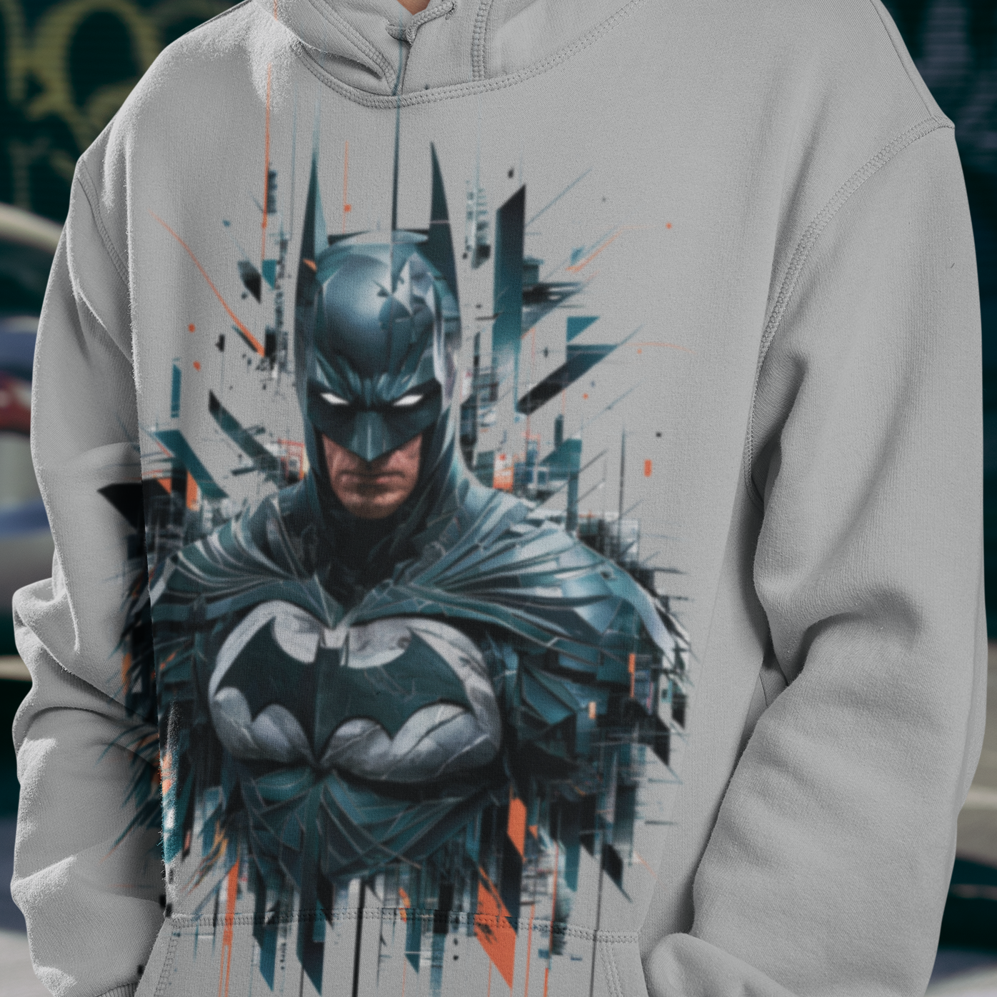 Dark night grey hoodie