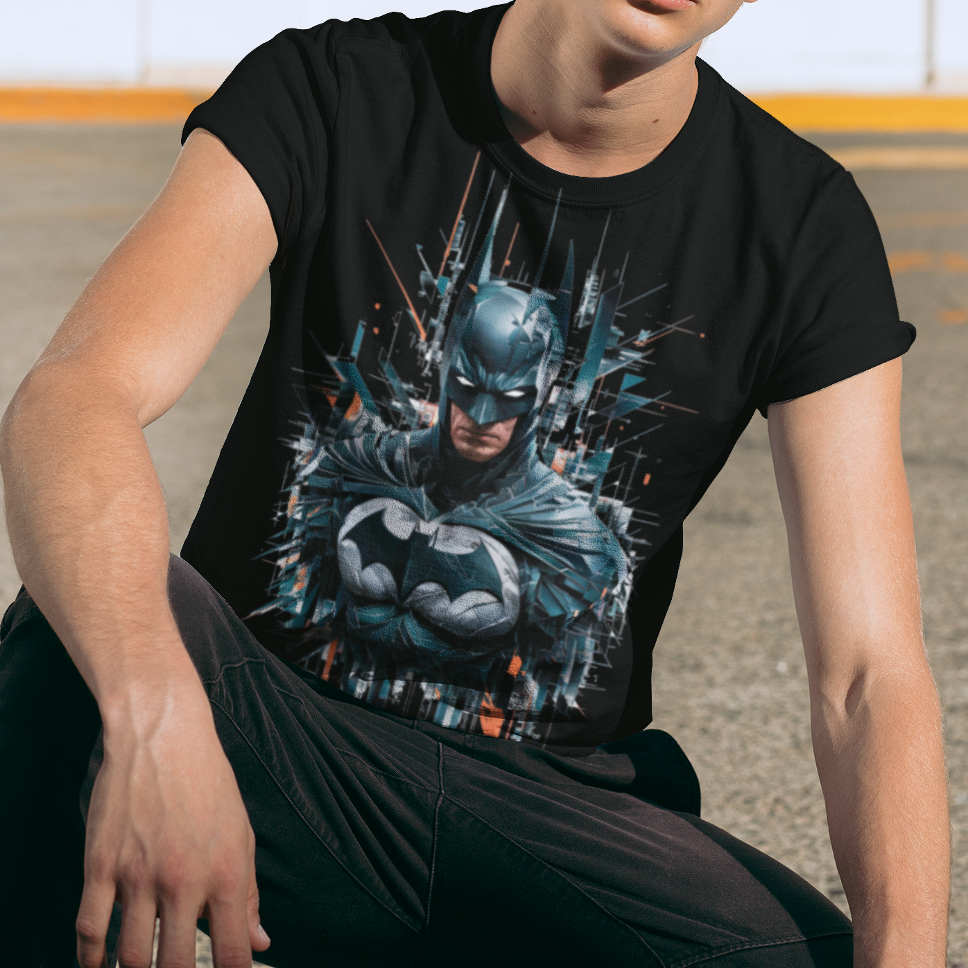 Dark night black t shirt