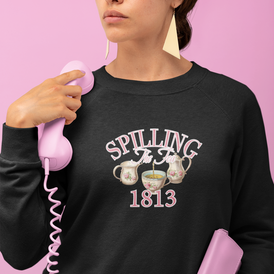 Spilling the Tea 1813 Crew Neck Adult