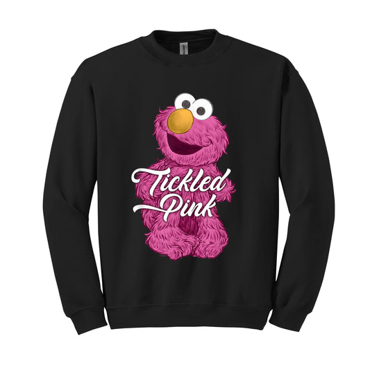 Tickle Me Pink Elmo T-Shirt – Perfect for Sesame Street Enthusiasts