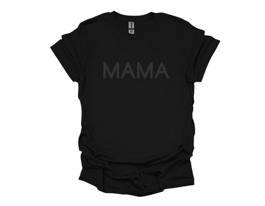 Mama / Maman black on black  Adult