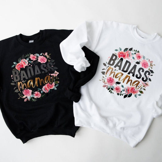 Badass Mama crew neck