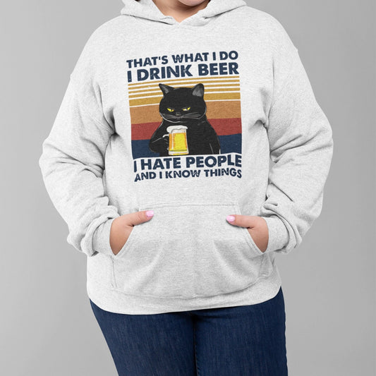 C'est ce que je fais, je bois de la bière