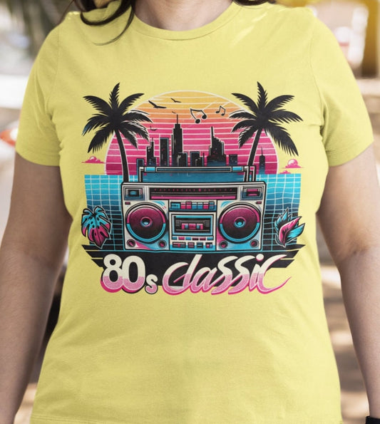 80's classic boom box